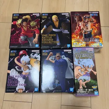 원피스 피규어 묶음 판매 루피.가프.에이스.로저.레이리