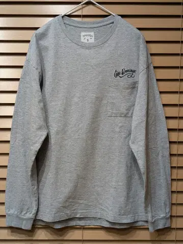 LUZeSOMBRA DoMiNgo 롱T 자수 로고 오버 사이즈