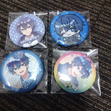 카라피치 컬러풀 피치 나오키리 캔 배지 셰어하우스 다이너 캔 배지