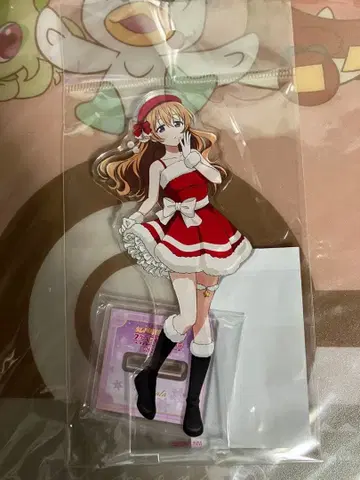 니지가사키 아크릴 스탠드 산타ver 오다이바 아쿠아시티 오미 카나타