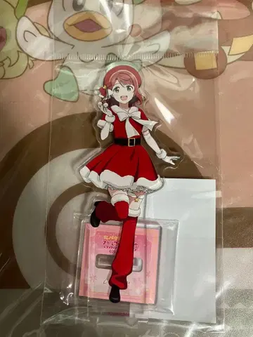 니지가사키 아크릴 스탠드 산타ver 오다이바 아쿠아시티 우에하라 아유무