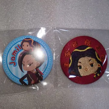 트위스테 자밀 츠무스테 캔뱃지 자수 캔뱃지 2개 세트