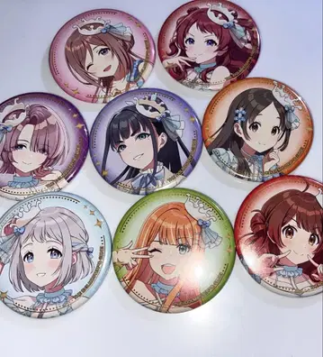 로손 학마스 캔뱃지 리나 사키 마오 츠바메 치나 리리야 세이카 유메