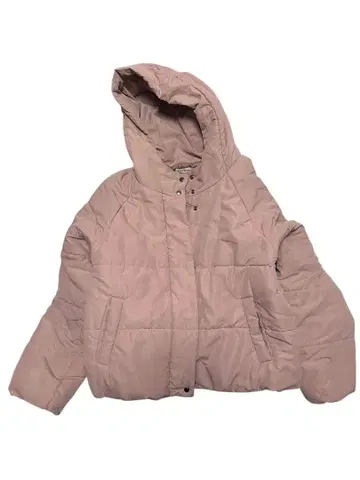 큐티 블론드 핑크 다운 자켓 M 사이즈