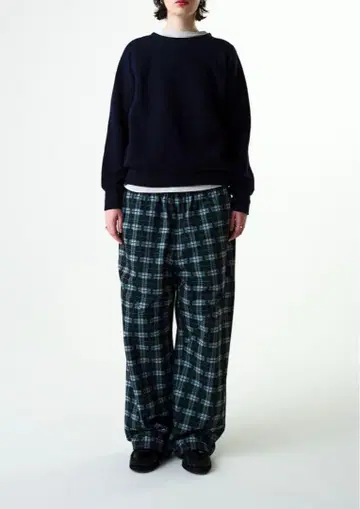 GADID ANONIEM 체크 팬츠