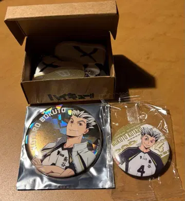 하이큐 보쿠토 코타로 캔뱃지 미니어처 신발 컬렉션 쿠라스시