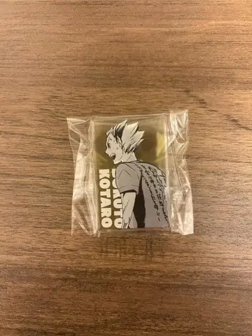 하이큐 팬파크 보쿠토 코타로 아크릴 배지 에이스의 마음가짐 T셔츠