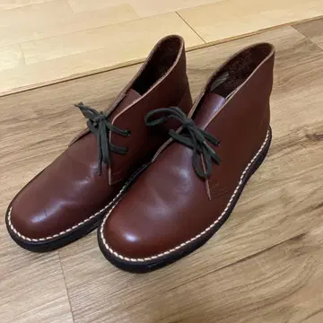 REGAL 브라운 가죽 처카 부츠 23.0cm