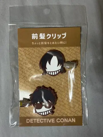 명탐정 코난 앞머리 클립 하기와 마츠다