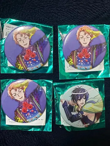 킹프리 KINGOFPRISM SSS 캔뱃지 카가미 타이가 토오오인 카케루