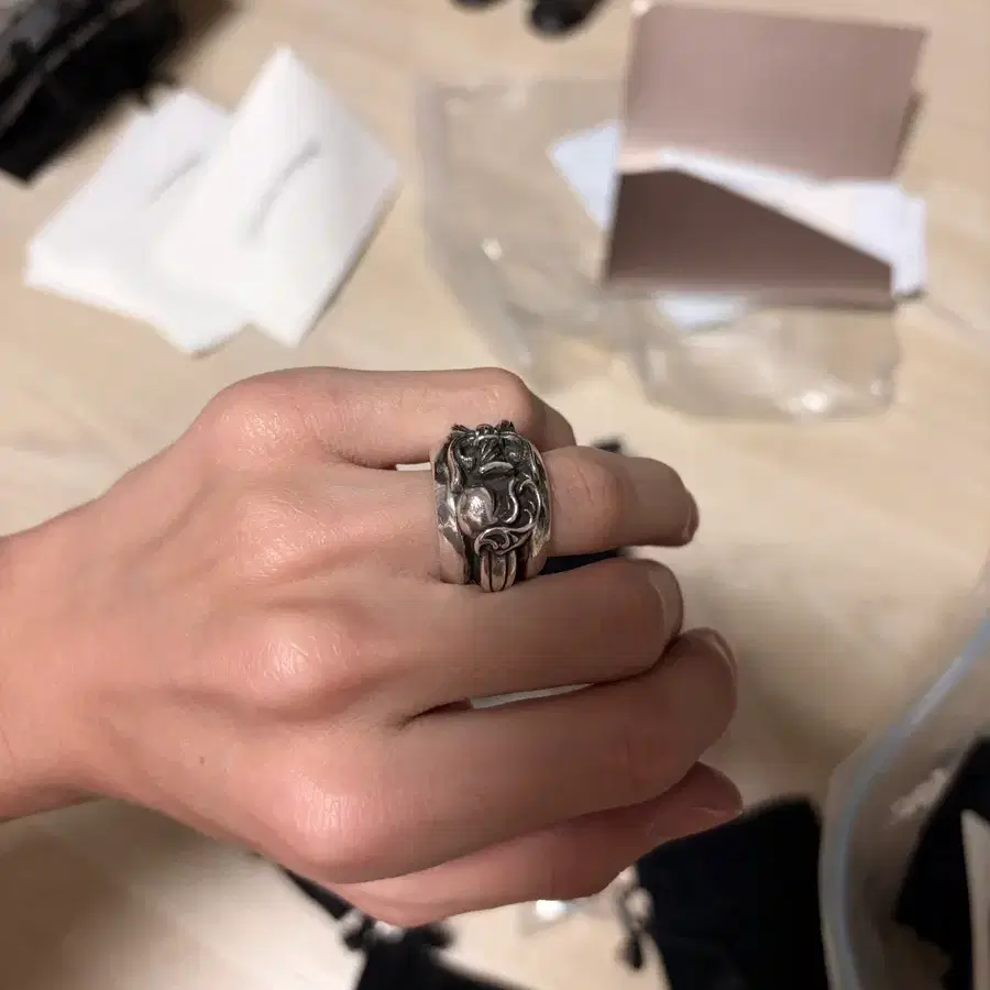 Chrome Hearts Dagger Spacer Ring 6MM | Bunjang Global