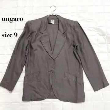 ungaro 테일러드 자켓 브라운 사이즈 9