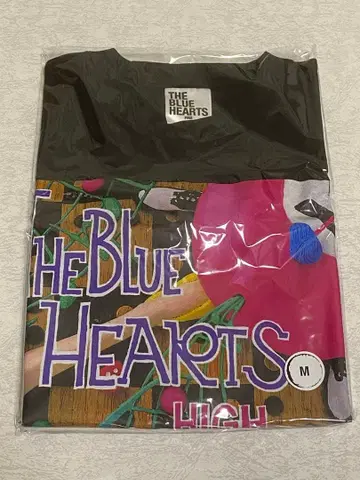 새상품 THE BLUE HEARTS 40주년 기념 T셔츠 블루하츠