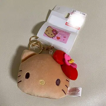 시마무라 헬로키티 일광화상 키티 봉제 인형 마스코트 키링 새상품