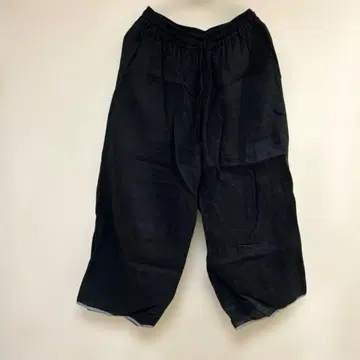 maison de soil 린넨 팬츠 블랙