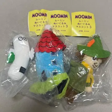 무민 봉제 인형 마스코트 3 스너프킨 무민의 집 꼬마 요정