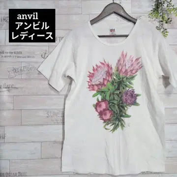 anvil 앙빌 프로테아 꽃무늬 T셔츠