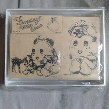 후낫시 ANIMAL FRIENDS 스탬프 세트