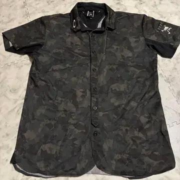 Oakley 카모 패턴 블랙 셔츠