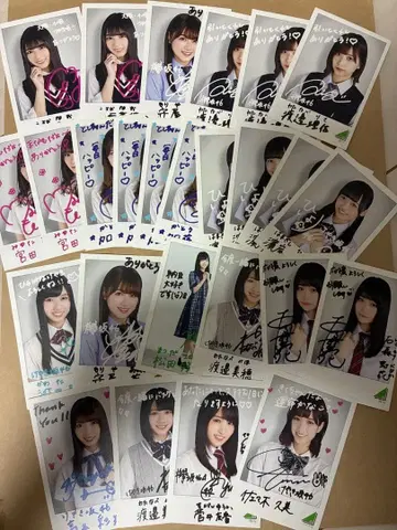 케야키자카46 로손 포토 카드