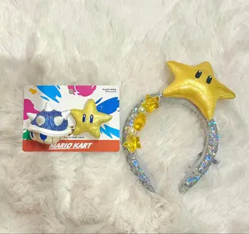 USJ 유니버셜 스타 머리띠 러쉬링 닌텐도 무적