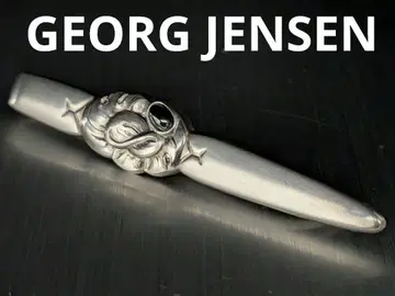 GEORG JENSEN 넥타이핀 헤마타이트 SILVER