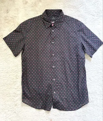 Paul Smith 반팔 셔츠 핑크 도트