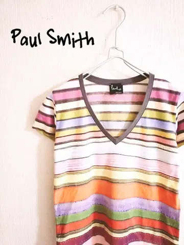 D221680 Paul Smith 보더 무늬 반팔 티셔츠