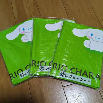 산리오 복권 돗자리 3장 쿠로미 시나몬 롤 포차코