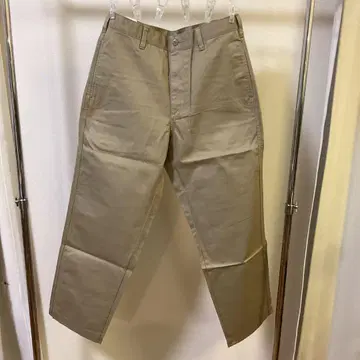 택 포함 유니클로 와이드 핏 치노 베이지 79cm