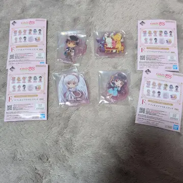 카드캡터 사쿠라 제일복권 F상 아크릴 스탠드 4점