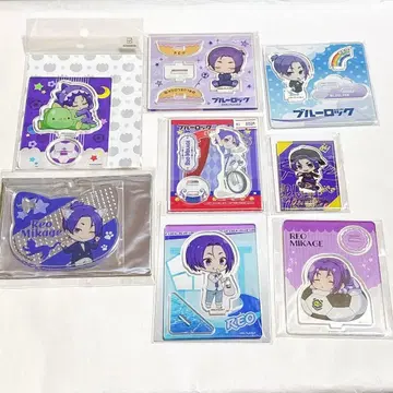 블루 록 아크릴 스탠드 미카게 레오 묶음 판매