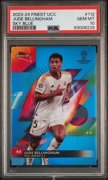 2023-24 벨링엄 스카이블루 PSA 10 카드