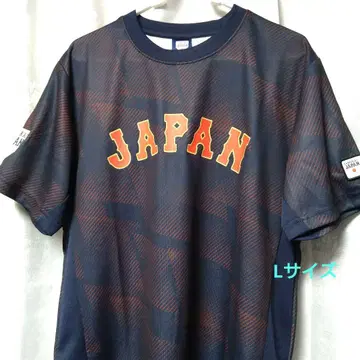 [레어 컬러] 사무라이 재팬 2026 응원 T셔츠 네이비 L사이즈