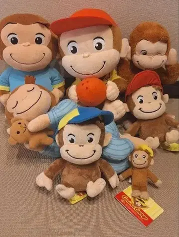 우리의 조지 봉제 인형 세트 볼링 묶음 판매 BIG 메가 점보