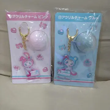 메조피아노 산리오 행운 복권 아크릴 키링 2종 세트