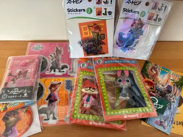 주토피아2 happy 복권 주디 닉 세트