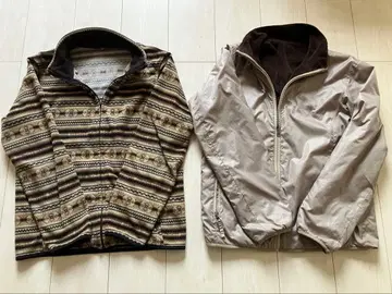 UNIQLO 유니클로 리버서블 자켓 플리스 자켓 2세트