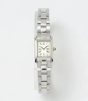 정가 2만 5천 엔 UNITED ARROWS 스퀘어 메탈 손목시계 실