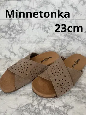 Minnetonka 미네통카 MILEY 미레이 크로스 벨트 샌들