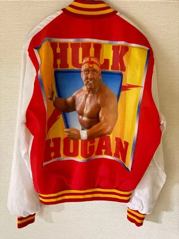 헐크 호건 블루종 WWF 시대 WWE 자켓 HULK HOGAN