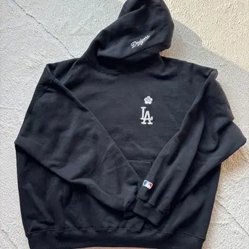 메리 퀀트 블랙 후드 파카