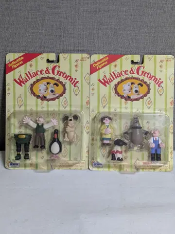 월레스와 그루밋 수집용 피규어 세트