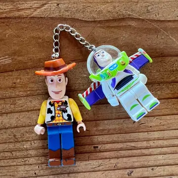 우디 버즈 라이트이어 키링 세트 토이스토리 LEGO