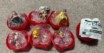 원피스 열매 제6해전 피규어 6개 컴프 시키 루피 우타