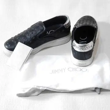 지미추 / 스터드 슬립온 36 블랙 별 스타