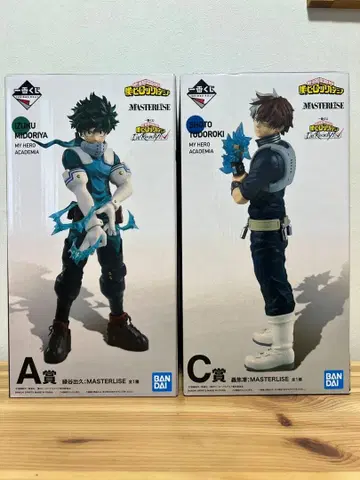 제일복권 히로아카 미도리야 이즈쿠 토도로키 쇼토 피규어 세트