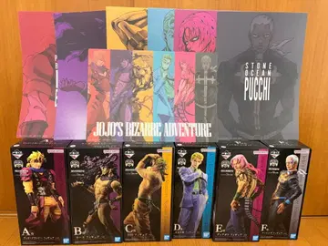 제일복권 죠죠 EVIL PARTY 보스 피규어 6종 + 비주얼 보드