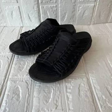 KEEN UNEEK 샌들 블랙 24.5cm 여성용 킨 샌들