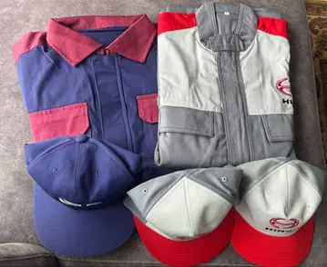 오버롤 작업복 캡 히노 자동차